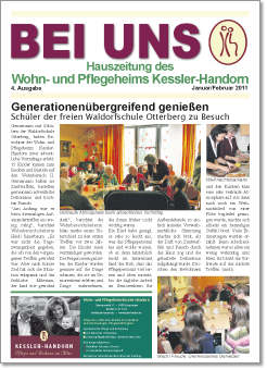 Bei uns. Ausgabe 1/2011
